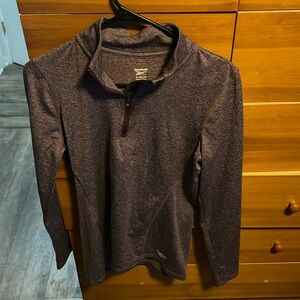 Like new Reebok 3/4 zip top